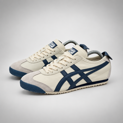 ONITSUKA TIGER MEXICO 66 CREMA / AZUL MARINO
